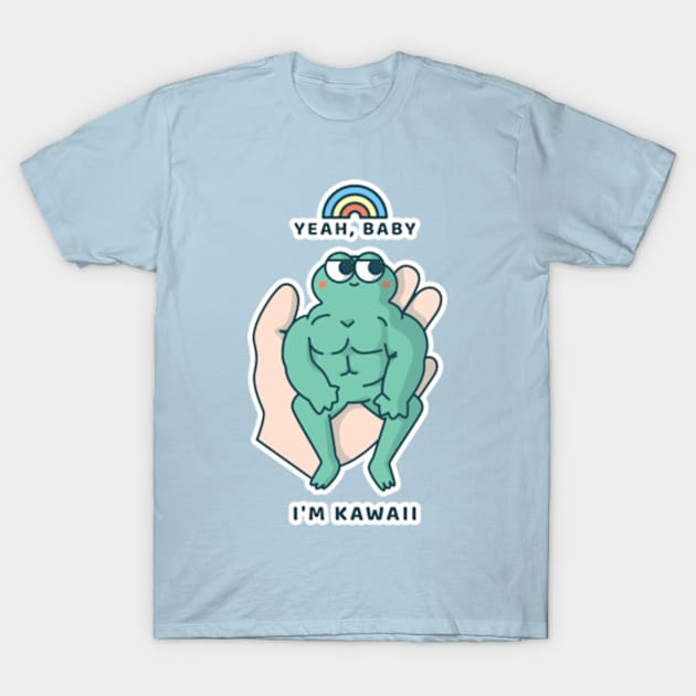 Anime kawaii frog T-Shirt by Legendary Skins Tees